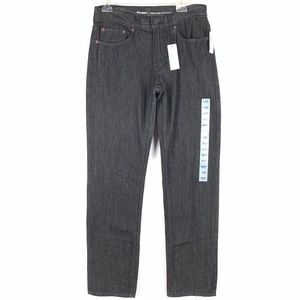 Old Navy men’s black straight tapered leg standard jeans